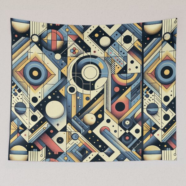 Item preview, Geometric Harmony: A Modern Mosaic designed and sold by ryspayevkaisar.