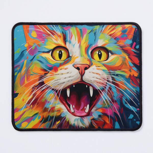 Item preview, Frenzy Cat 93 designed and sold by MyFancyDesigns.