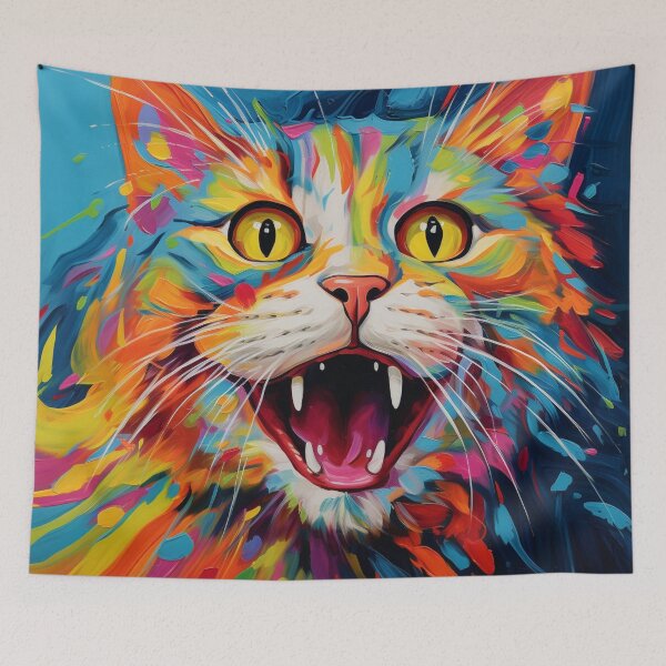 Item preview, Frenzy Cat 93 designed and sold by MyFancyDesigns.