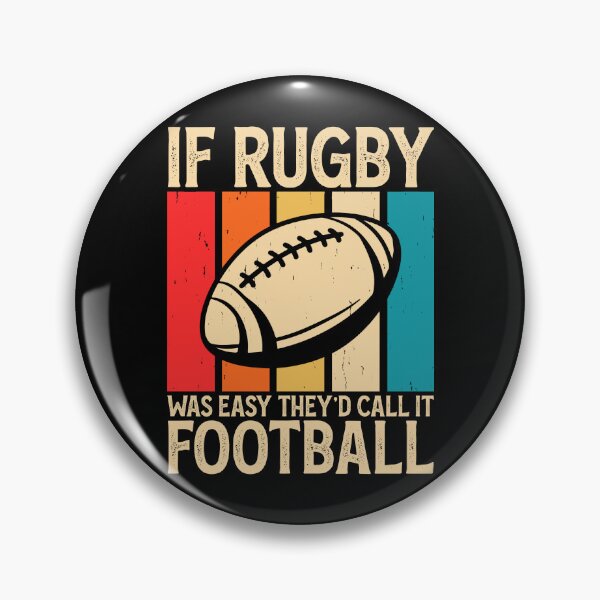 Item preview, If Rugby Was Easy They'd Call It Football For Rugby Lover - Funny Rugby Player Retro designed and sold by naworas.