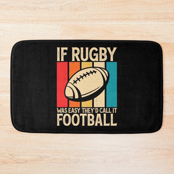 Item preview, If Rugby Was Easy They'd Call It Football For Rugby Lover - Funny Rugby Player Retro designed and sold by naworas.