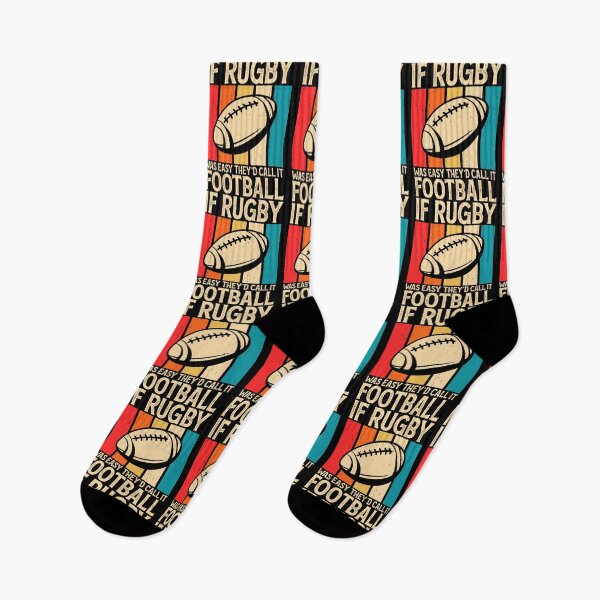 Item preview, If Rugby Was Easy They'd Call It Football For Rugby Lover - Funny Rugby Player Retro designed and sold by naworas.