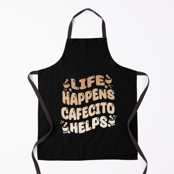 Item preview, Funny Colombian Coffe Quotes Life Happens Cafecito Helps designed and sold by saadabs.