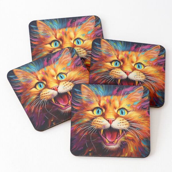 Item preview, Frenzy Cat 95 designed and sold by MyFancyDesigns.