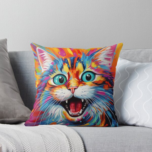 Item preview, Frenzy Cat 96 designed and sold by MyFancyDesigns.