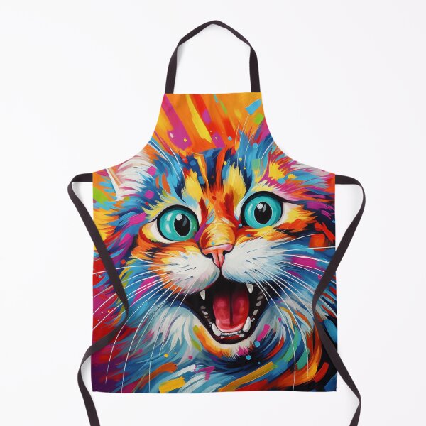 Item preview, Frenzy Cat 96 designed and sold by MyFancyDesigns.