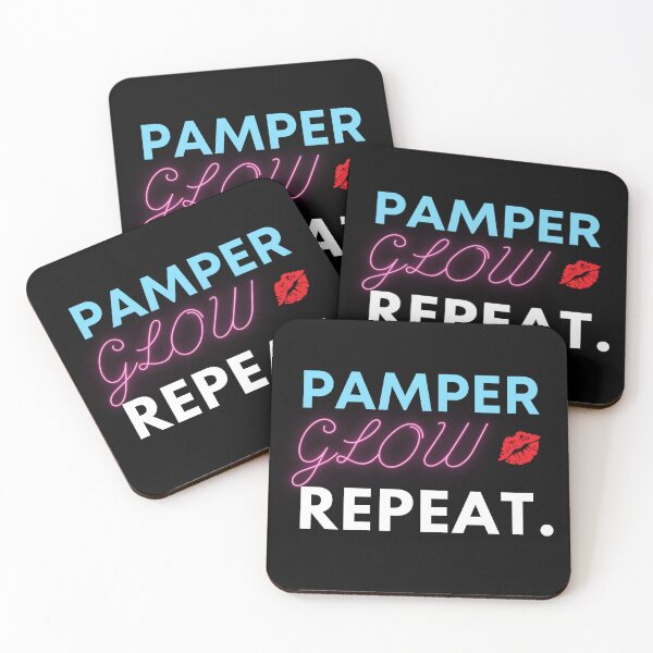 Item preview, Pamper. Glow. Repeat!  designed and sold by NatalieArtiste.