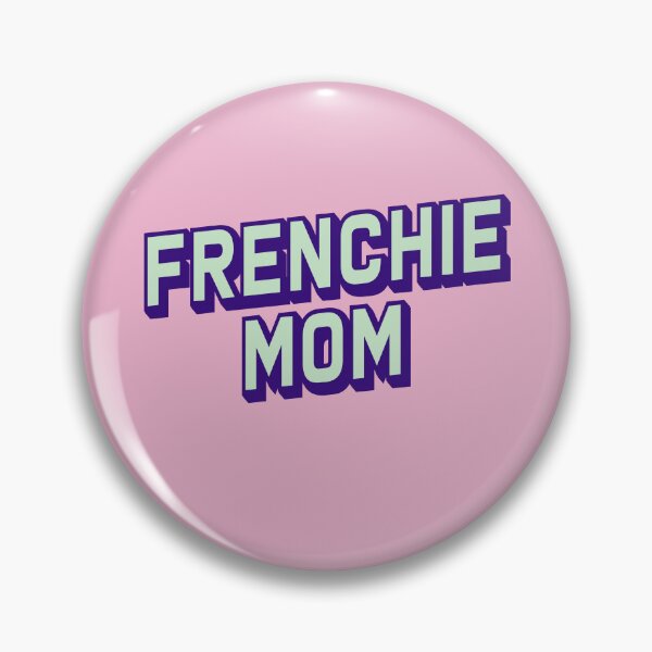 Item preview, Frenchie Mom Retro Beach Bubble Gum Gift  designed and sold by Guarddogdrive.