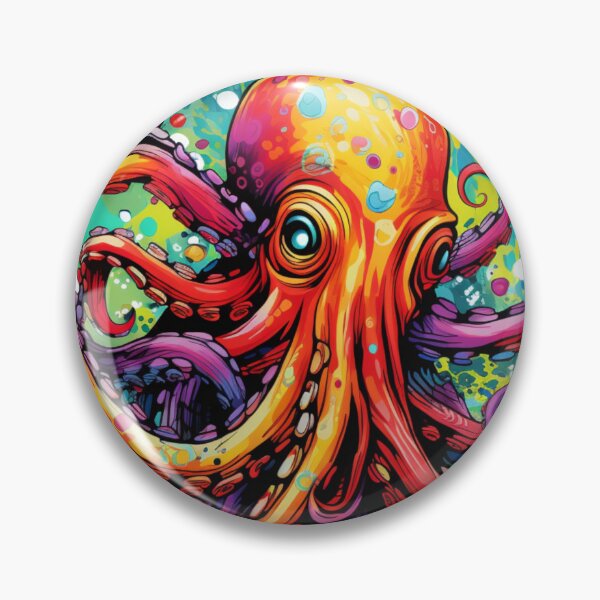 Item preview, Octopus Bright and Bold designed and sold by whitecat23.