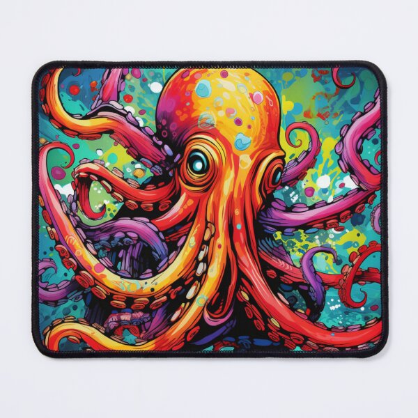 Item preview, Octopus Bright and Bold designed and sold by whitecat23.