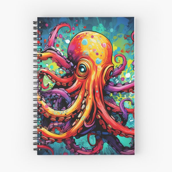 Item preview, Octopus Bright and Bold designed and sold by whitecat23.