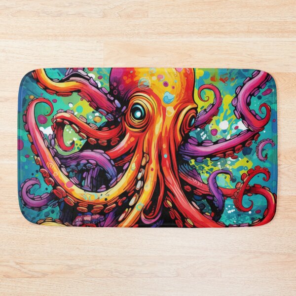 Item preview, Octopus Bright and Bold designed and sold by whitecat23.