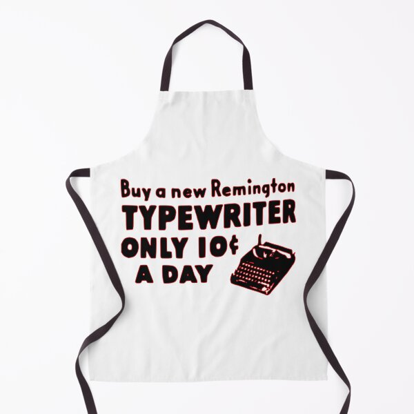 Item preview, Old Ad 10 CENTS Remington Typewriter Black Red designed and sold by Marni Scofidio Desi9ns.