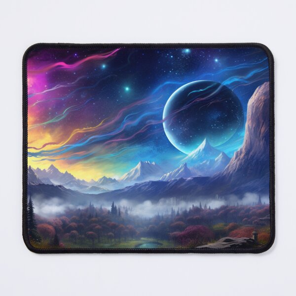 Item preview, Fantasy Landscape - Black Hole Ribbon Sky designed and sold by Fantasy Masterpiece.