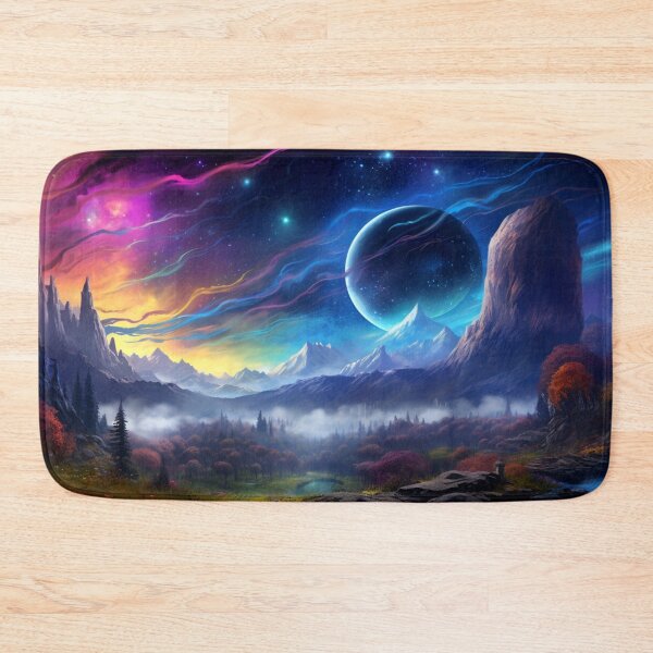 Item preview, Fantasy Landscape - Black Hole Ribbon Sky designed and sold by Fantasy Masterpiece.