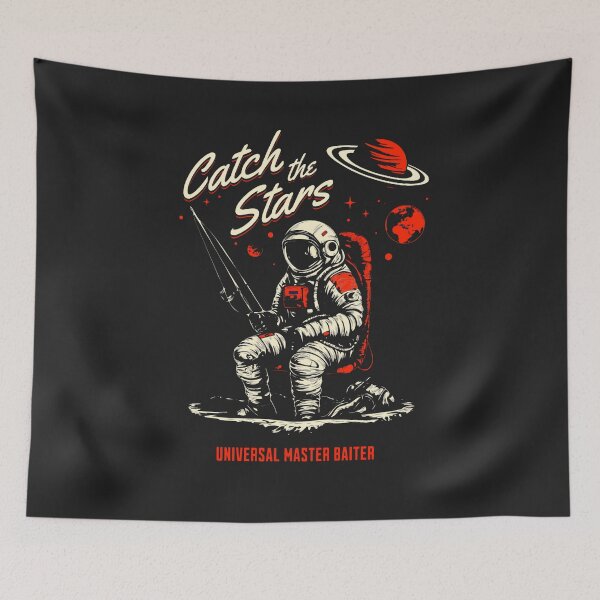 Item preview, Fishing astronaut in space  / universal master baiter designed and sold by portrait4you.