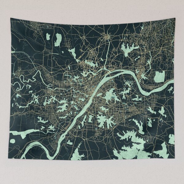 Item preview, Wuhan City Map of Hubei, China - Summer designed and sold by deMAP.