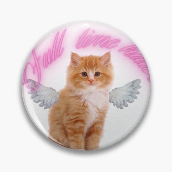 Item preview, full time hater kitty designed and sold by Jellyly.