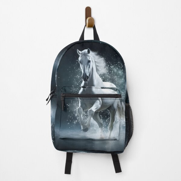 Item preview, Cinematic photography of a white horse designed and sold by dcrc.