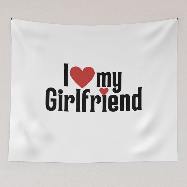 Item preview, Valentine's Day -  I love My Girlfriend Cute Valentine's Day Gift designed and sold by TheVirtualSpace.