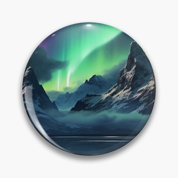 Item preview, Fantasy Landscape - Aurora Borealis designed and sold by Fantasy Masterpiece.