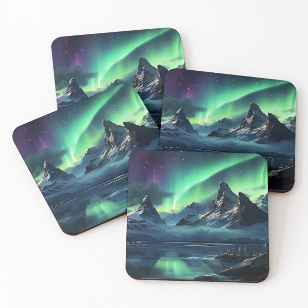Item preview, Fantasy Landscape - Aurora Borealis designed and sold by Fantasy Masterpiece.