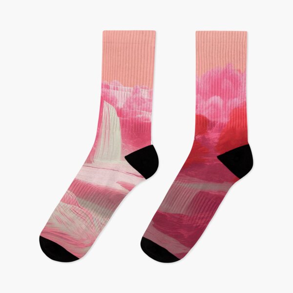 Item preview, Aesthetic Pink Waterfall designed and sold by momosstyle.