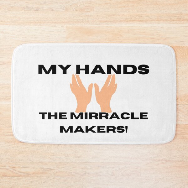 Item preview, My Hands Are The Mirracle Makers! designed and sold by NatalieArtiste.