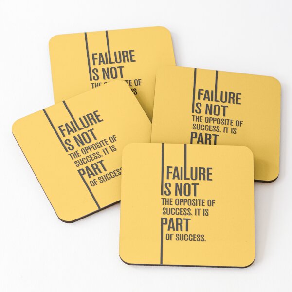 Item preview, Failure is Not the Opposite of Success. It is Part of Success designed and sold by FAITHandPEACE.