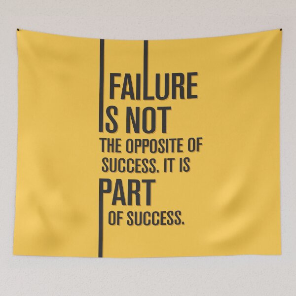 Item preview, Failure is Not the Opposite of Success. It is Part of Success designed and sold by FAITHandPEACE.