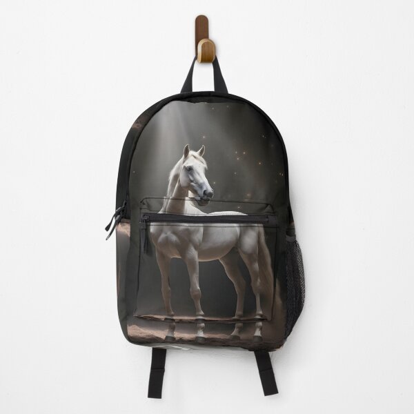Item preview, cinematic photography of a white horse designed and sold by dcrc.