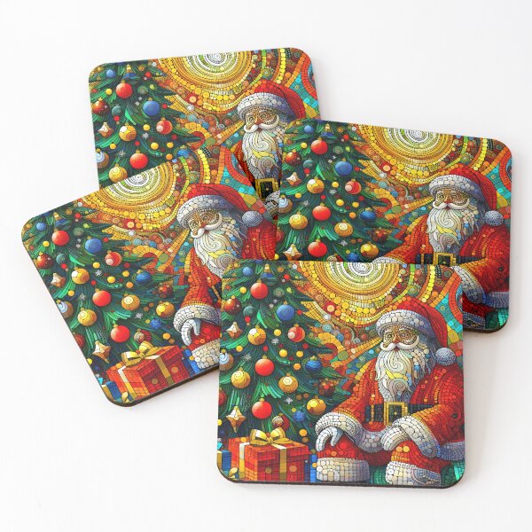 Item preview, Merry Xmas Radiance: Santa's Joyful Glow designed and sold by MundusUni.