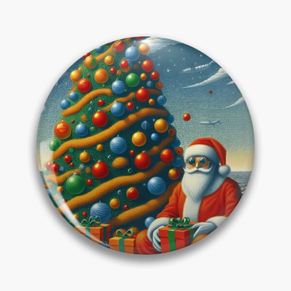Artikelvorschau, Merry Christmas Lumineszenz: Der fröhliche Glanz des Weihnachtsmanns entworfen und verkauft von MundusUni.