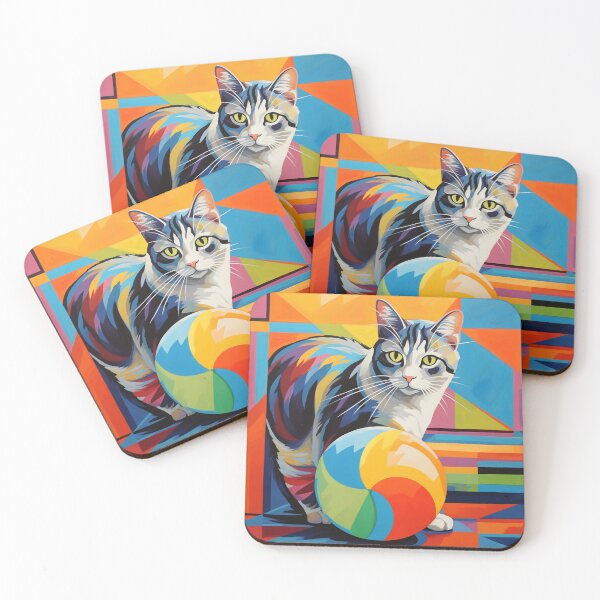 Item preview, Frenzy Cat 108 designed and sold by MyFancyDesigns.
