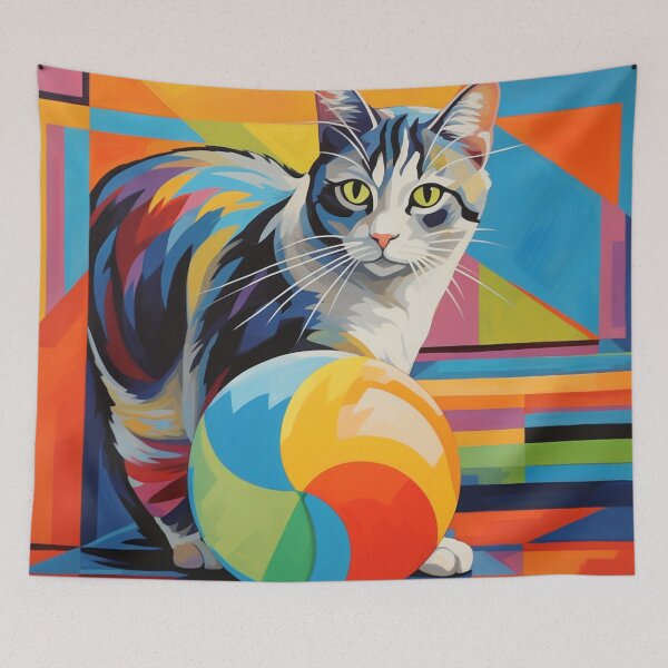 Item preview, Frenzy Cat 108 designed and sold by MyFancyDesigns.