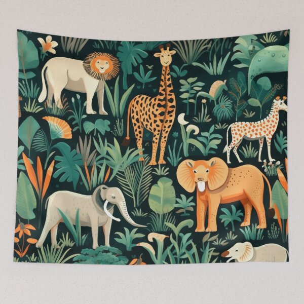 Item preview, African Safari Animals designed and sold by Myra365Art.