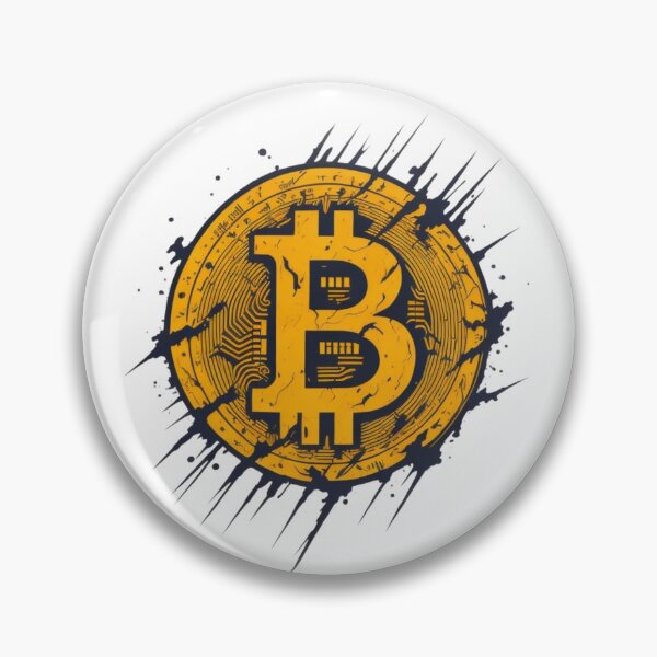 Item preview, Vintage Bitcoin Vibes: Retro Vector Illustration of Cryptocurrency designed and sold by Shravi Design.