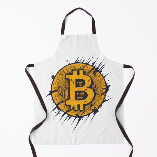 Item preview, Vintage Bitcoin Vibes: Retro Vector Illustration of Cryptocurrency designed and sold by Shravi Design.