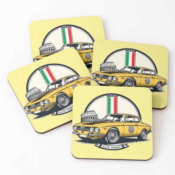 Item preview, Yellow Retro Italian Elegance designed and sold by mugooooo.