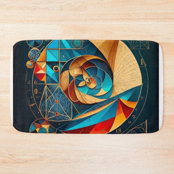 Item preview, Abstract Art: Fibonacci & Golden Ratio Fusion designed and sold by iQuorra.