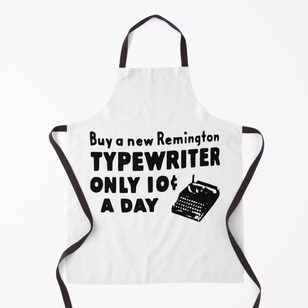 Item preview, Old Ad 10 CENTS Remington Typewriter Black designed and sold by Marni Scofidio Desi9ns.