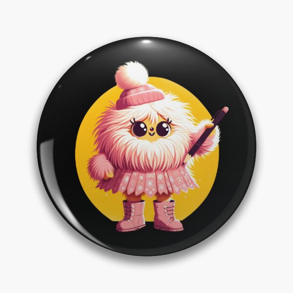 Artikelvorschau, Cheerful Fluff: Das Winterwunderland-Maskottchen entworfen und verkauft von artwaves.
