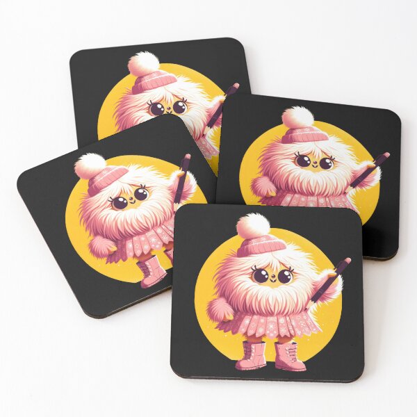 Item preview, Cheerful Fluff: The Winter Wonderland Mascot designed and sold by artwaves.