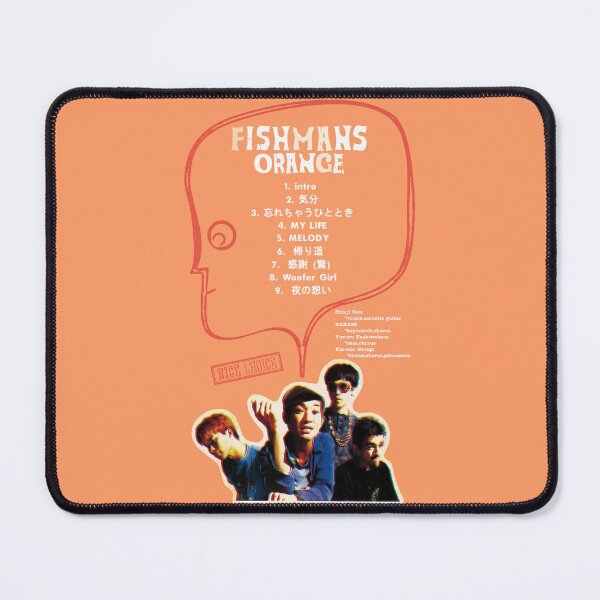Item preview, Fishmans - Orange | Album Card (White) designed and sold by theoralcollage.