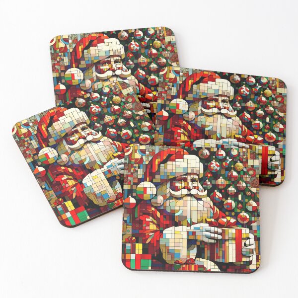 Item preview, Merry Xmas Radiance: Santa's Joyful Glow designed and sold by MundusUni.