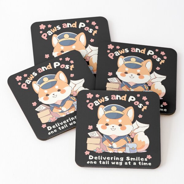 Item preview, Paws and Post : Delivering Smiles one Tail wag at a time designed and sold by Mirko Torresi.