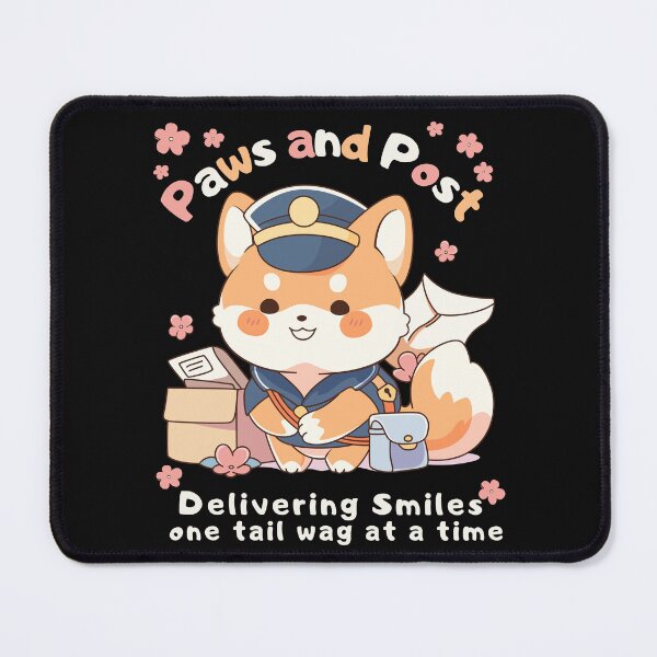 Item preview, Paws and Post : Delivering Smiles one Tail wag at a time designed and sold by Mirko Torresi.