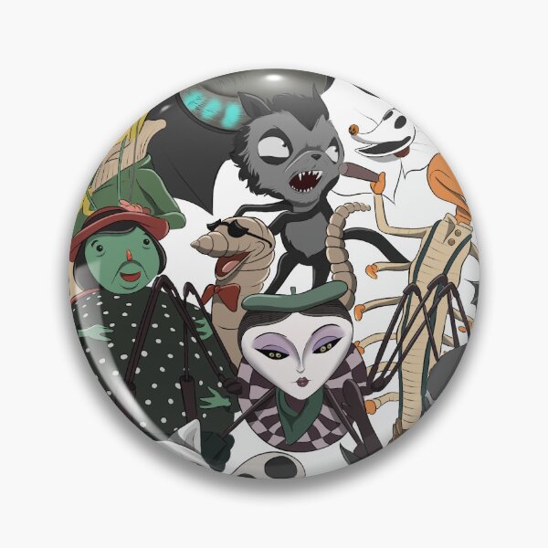Item preview, Tim burton character mashup designed and sold by Leahsartworks.