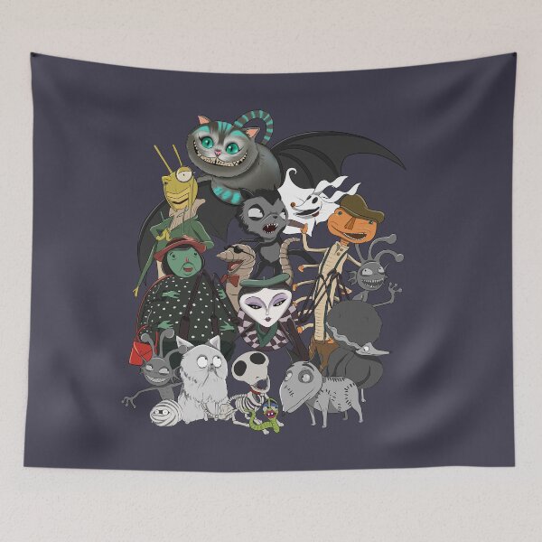 Item preview, Tim burton character mashup designed and sold by Leahsartworks.