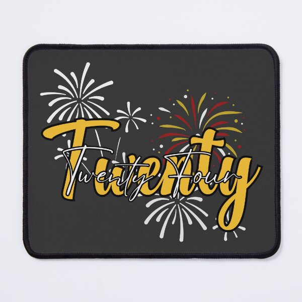 Item preview, Twenty Twenty Four with Firework designed and sold by digiartrydesign.